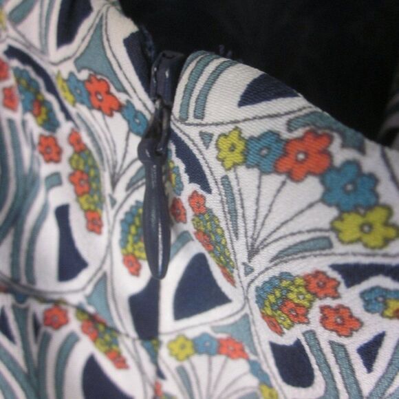 Liberty of London Target Strappy Summer Dress Womens  2 Side Zip Floral Pattern - Picture 7 of 13